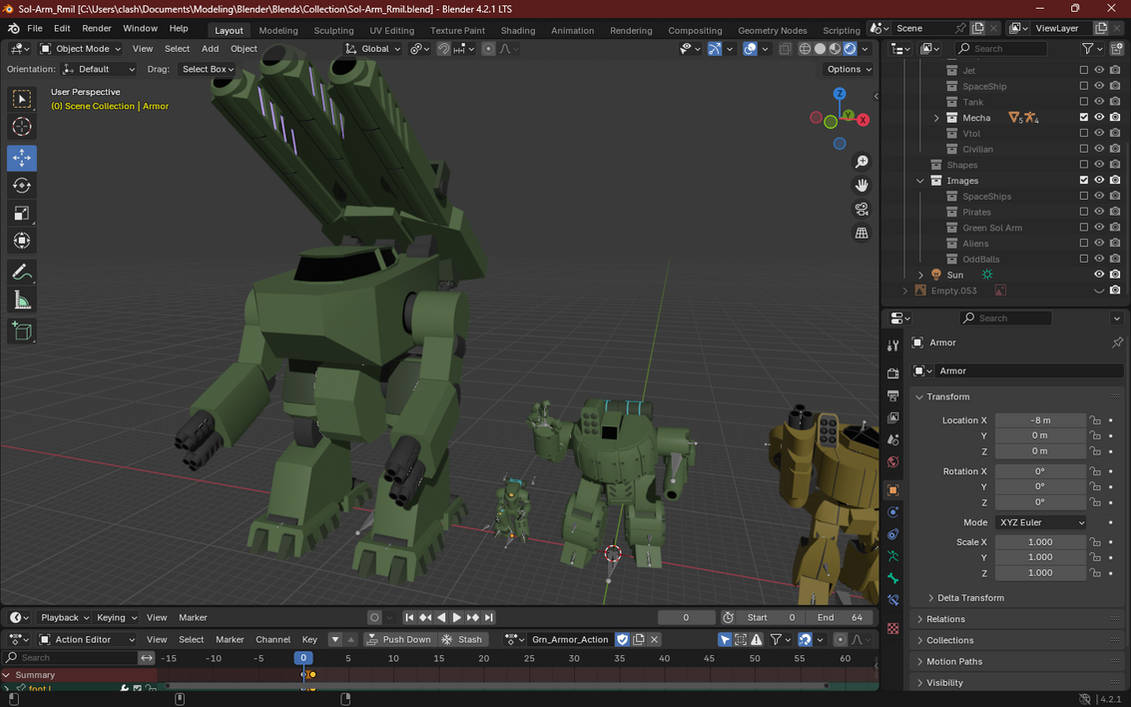 Screenshot (Heavy Artillery Mech: Size Compare) by W7v3rn on DeviantArt