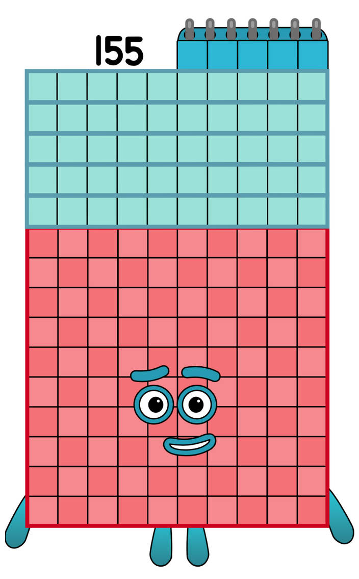Numberblock 155 by mateoo188 on DeviantArt