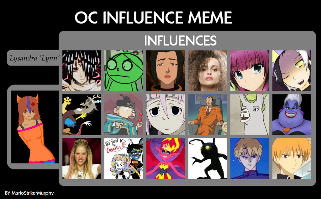 Influence Meme .:Lynn:. by NyanCat17 on DeviantArt