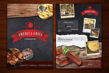 Restaurant flyer