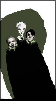 Malfoy, Crabbe and Goyle