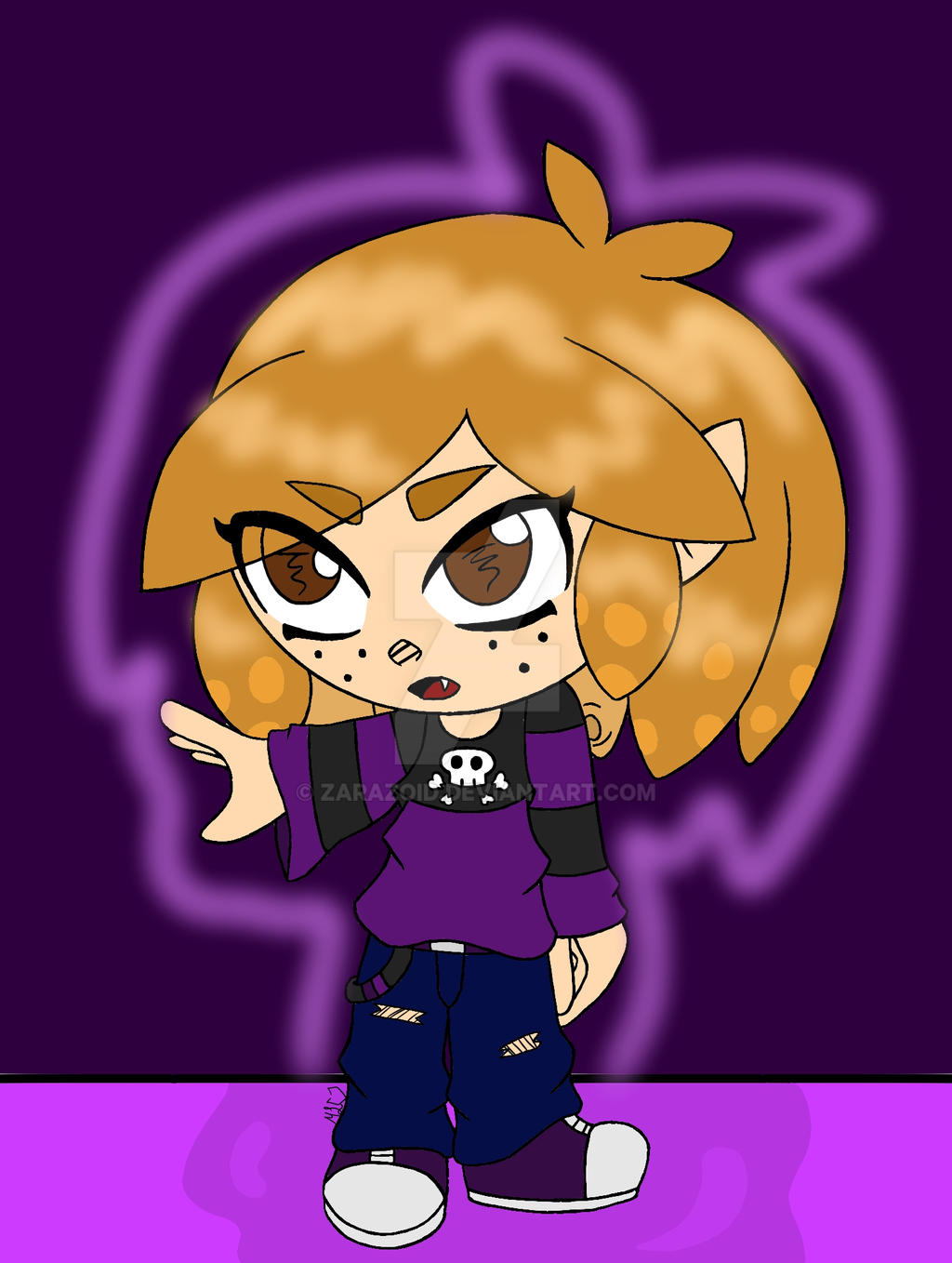 Splatoon Fan Character by ZARAZOID on DeviantArt