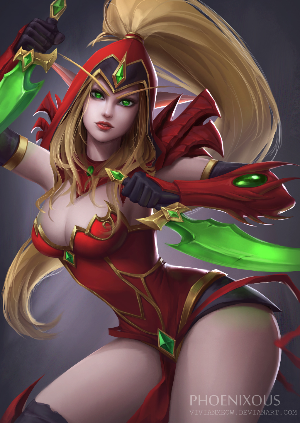 Valeera Sanguinar Fanart