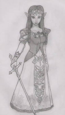 Princess Zelda sketch