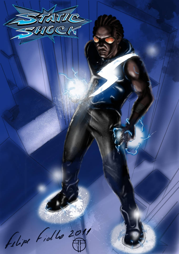 Static Shock Redesign by Fialhorn on DeviantArt