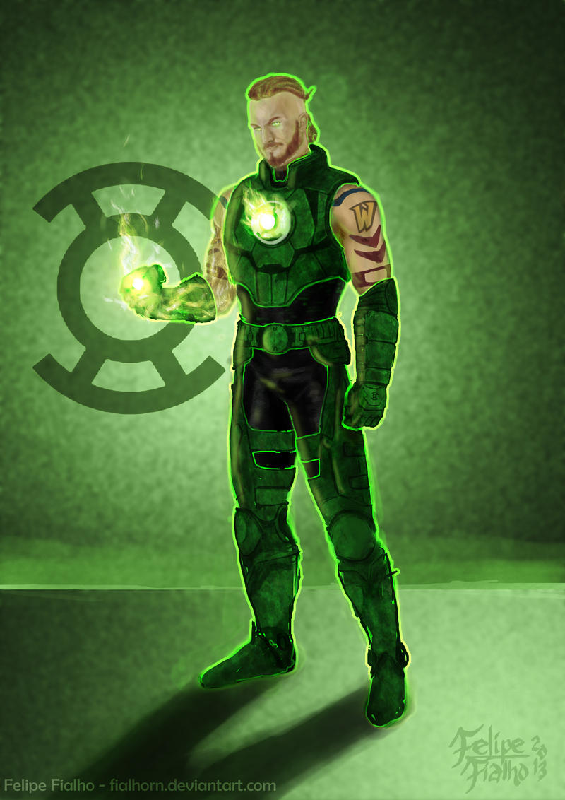 Guy Gardner - Felipe Fialho by Fialhorn on DeviantArt