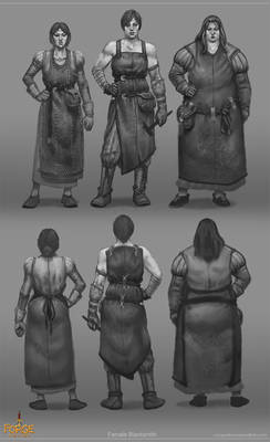 Female Blacksmith Concept