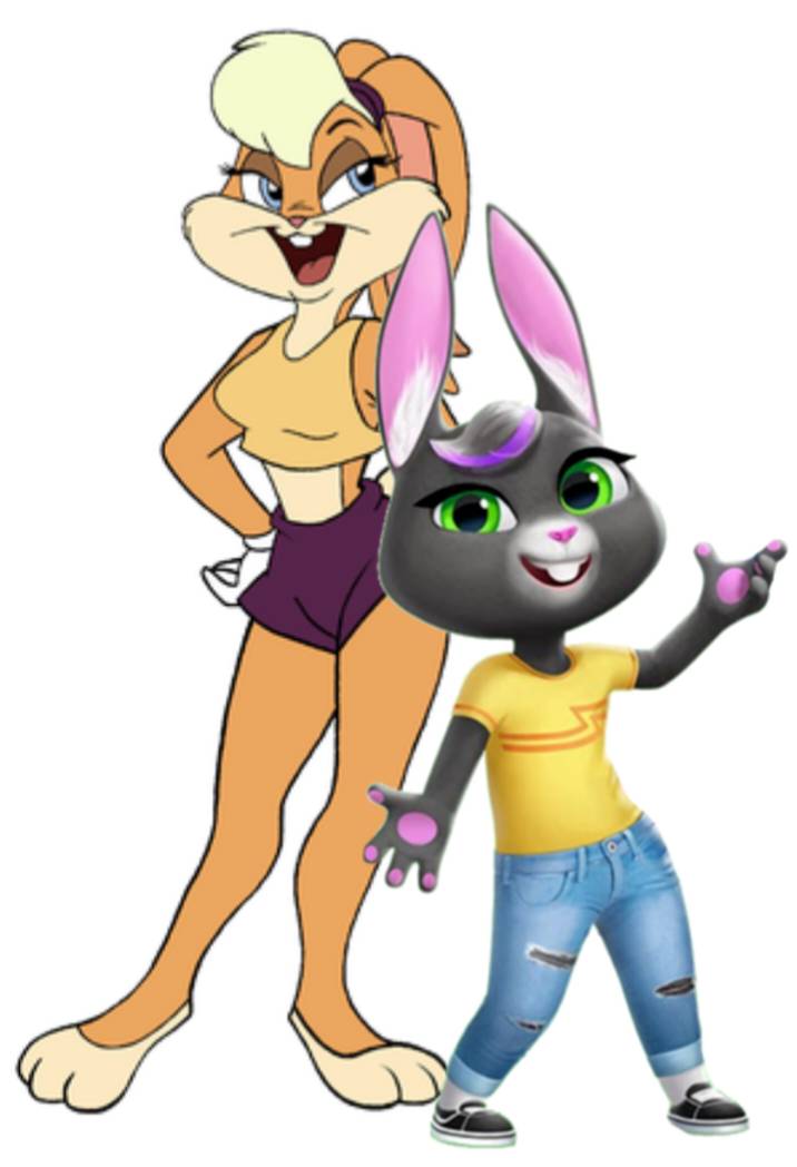 Talking Becca Rabbit and Lola Bunny by Veru23 on DeviantArt