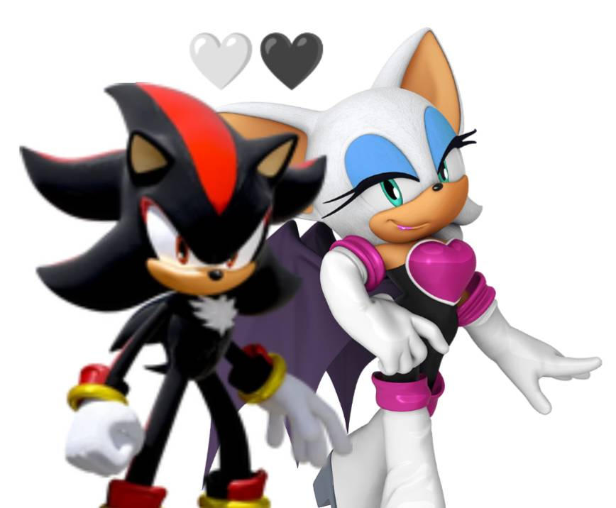 Shadow x Rouge by Veru23 on DeviantArt