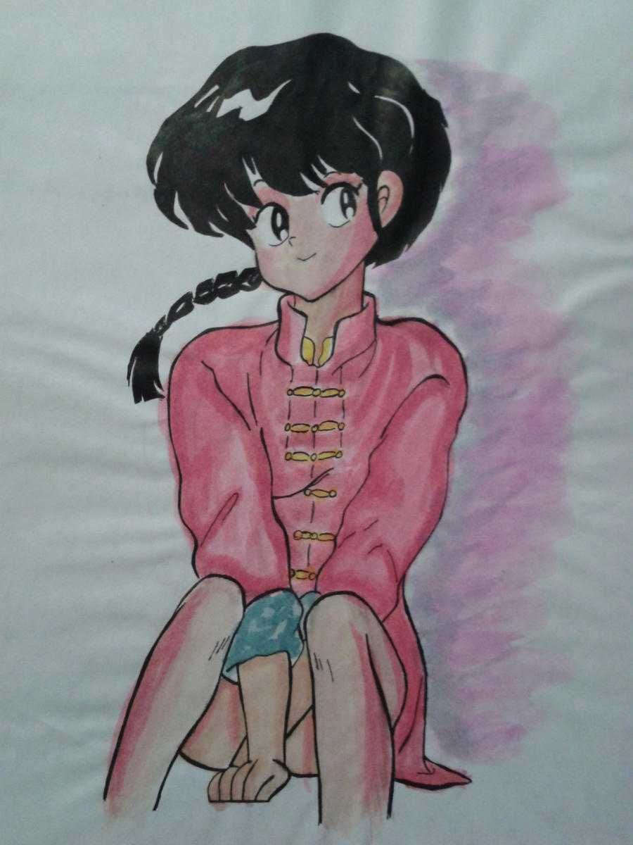 Ranma Chica tinta china