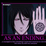 As an ending...