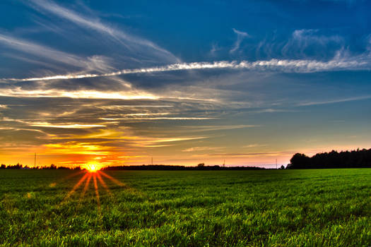 HDR Sunset