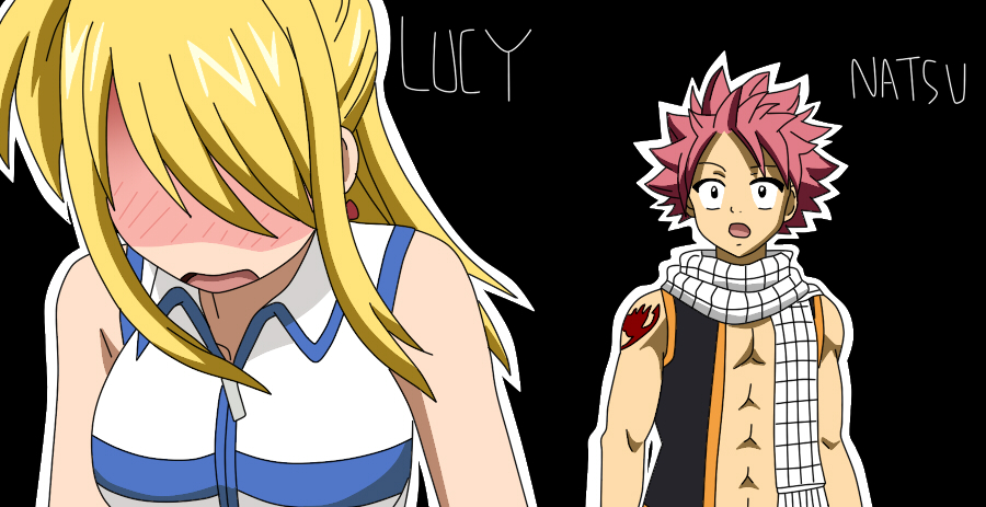 Natsu and Lucy