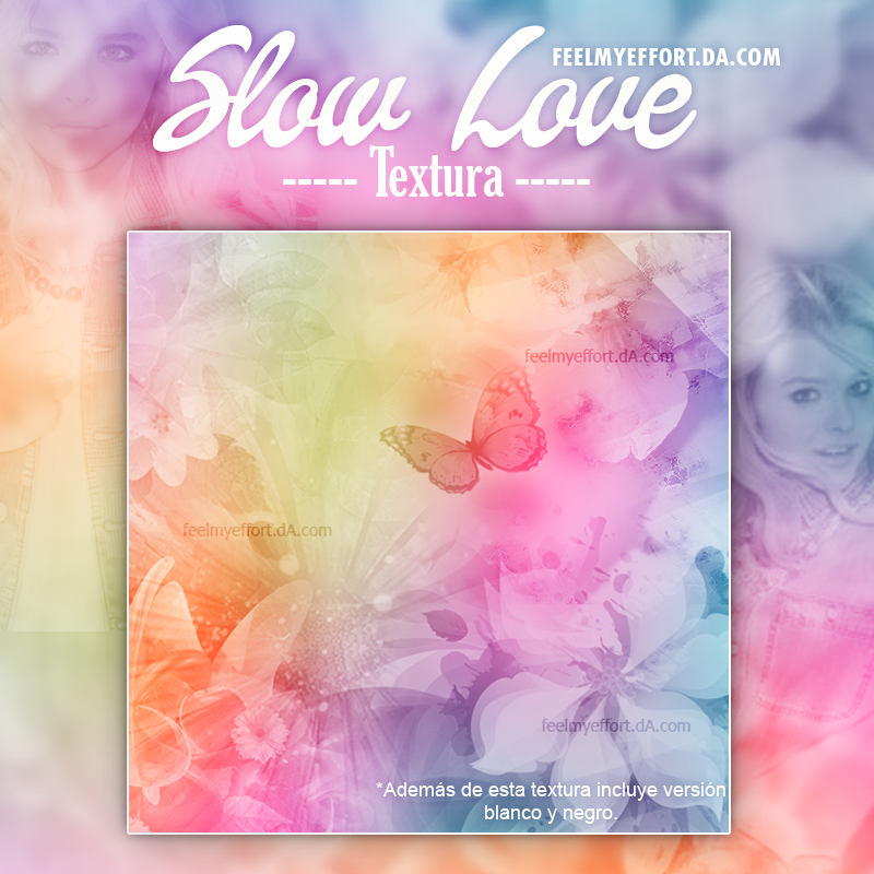 SLOW LOVE // TEXTURA // LEER DESCRIP.