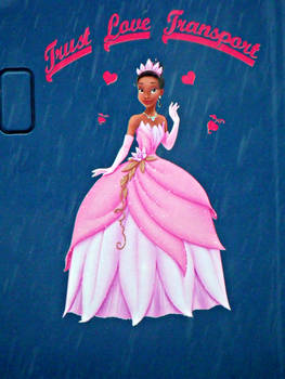 Princess Tiana Truck artwork