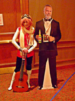 Haruko and The Most Interesting Man in The World!