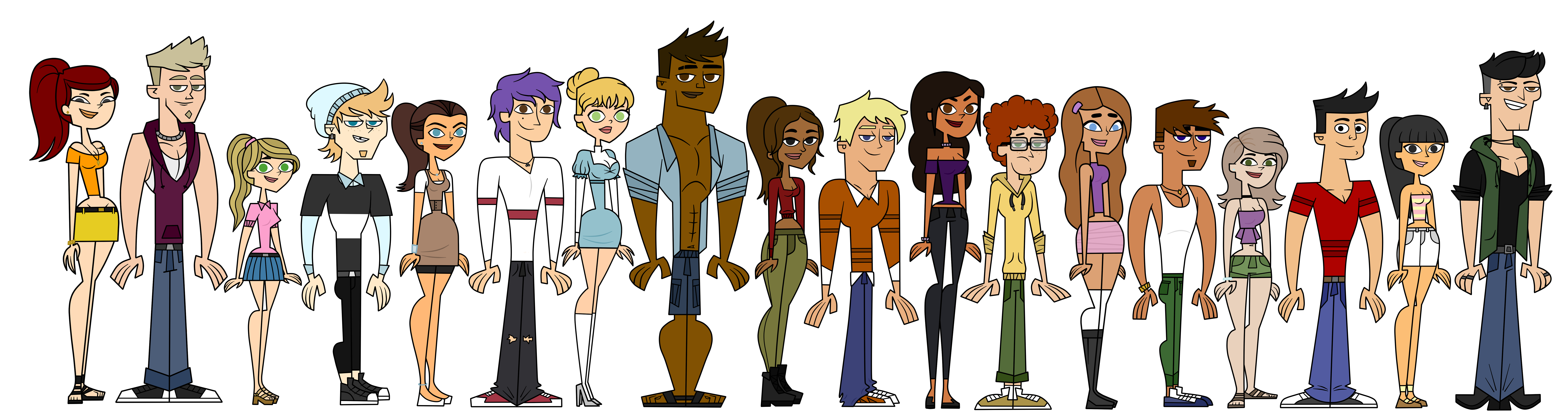 Total Drama OCs: Yeah-10101 by Sol-Domino on DeviantArt