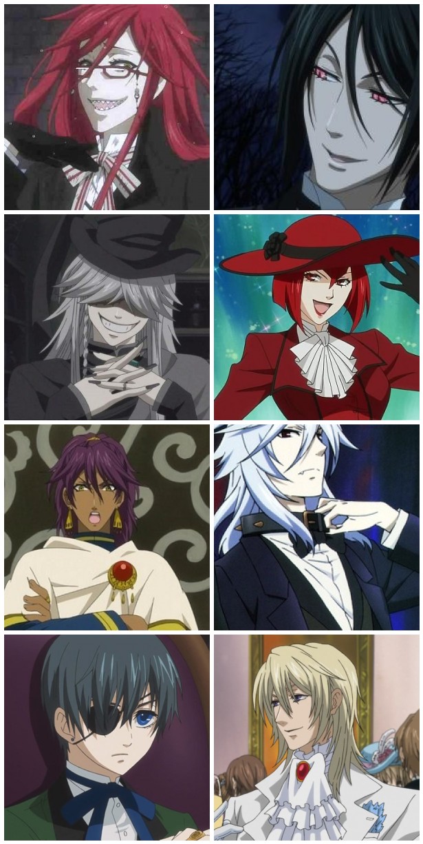 Fav. Black Butler Characters