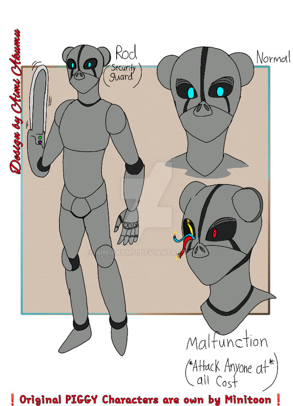 Female Robby Piggy Rob - PIGGY full design by AimiAkumu on DeviantArt