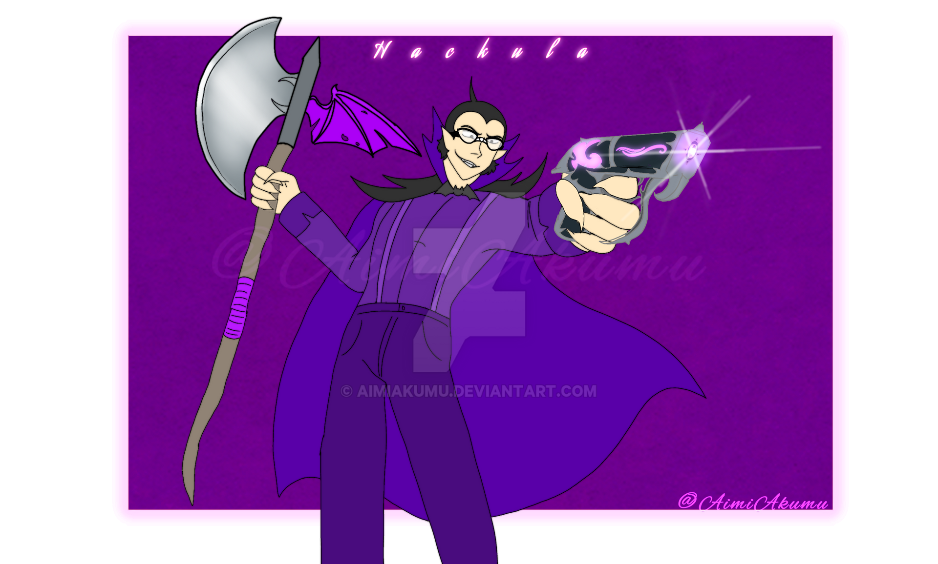 Hackula fanmade wallpaper by AimiAkumu on DeviantArt