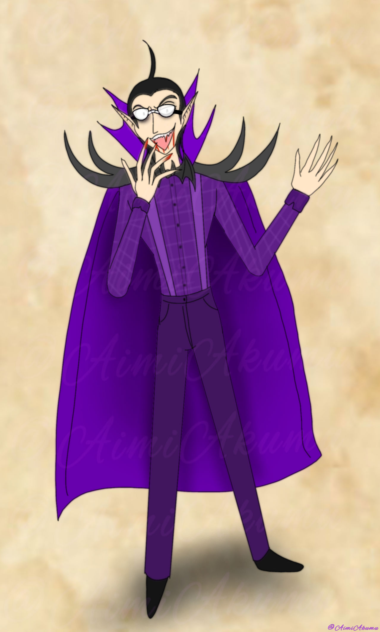 Hackula Tim Burton art style by AimiAkumu on DeviantArt