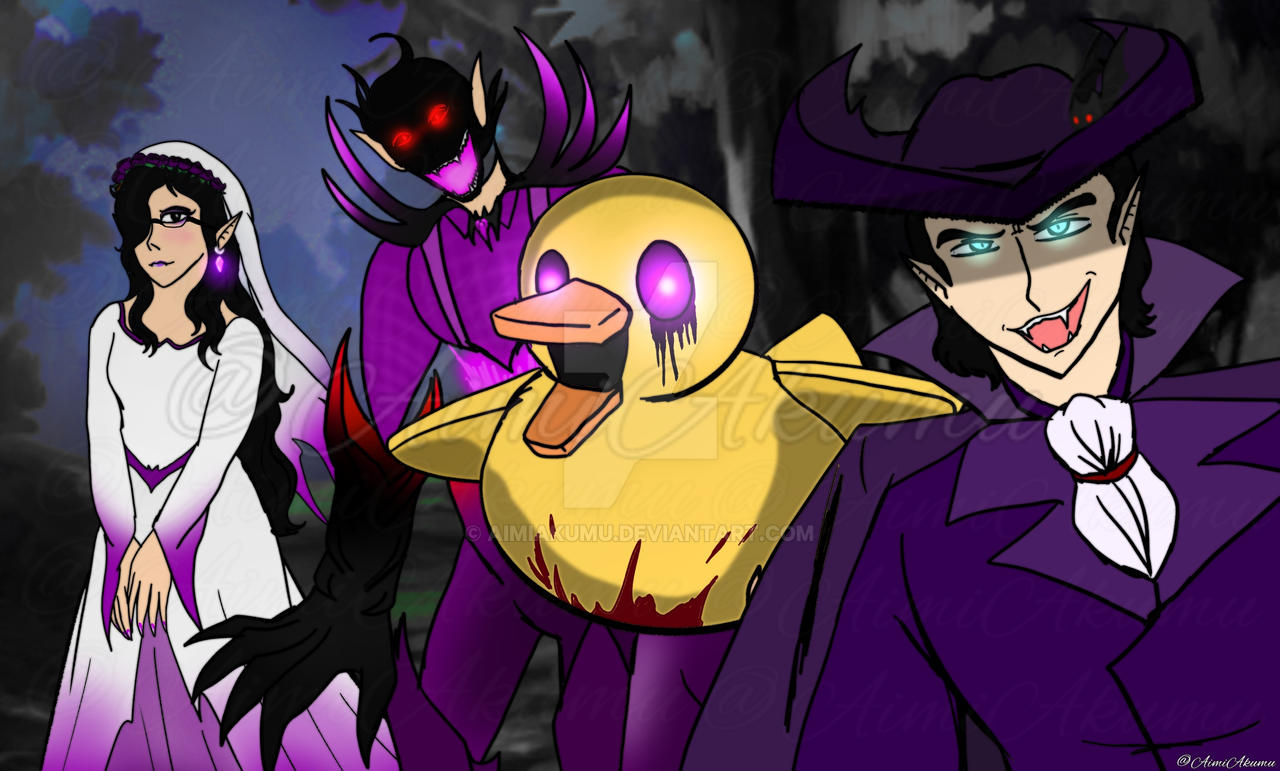 Hackula AU - Halloween theme 2022 by AimiAkumu on DeviantArt