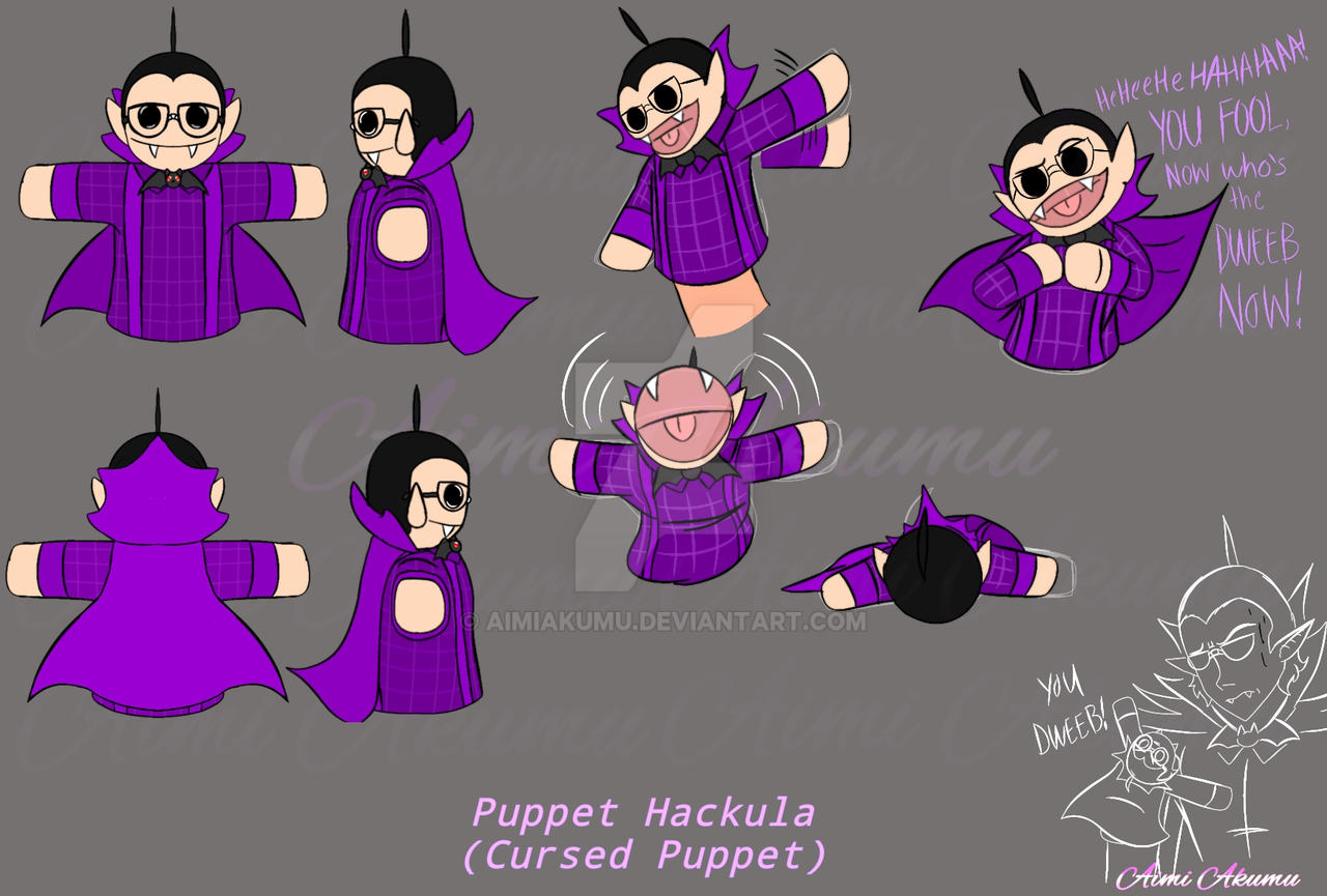 Puppet Hackula - The Cursed Puppet by AimiAkumu on DeviantArt