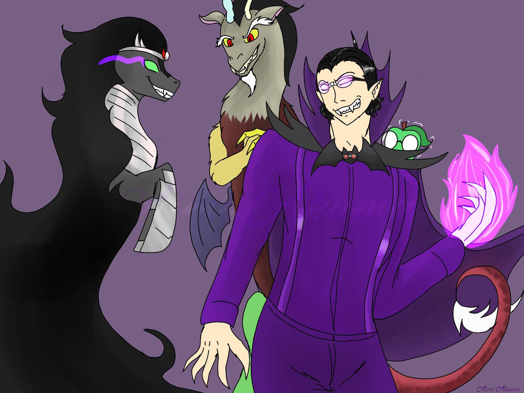 Hackula Png King Sombra and Hackula and the rest by AimiAkumu on DeviantArt
