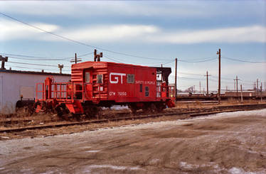 Elsdon Yard 12, GT Caboose