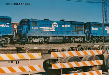 Conrail 5000 3-4-88