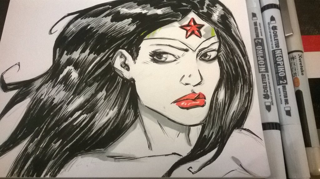 WonderWoman sketch fanart