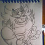 Incineroar sketch