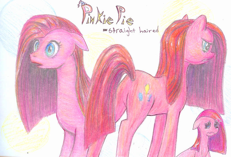 Pinkie Pie With Straight Hair By Karasuma Chan On Deviantart