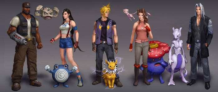 Final Fantasy 7 + Pokemon