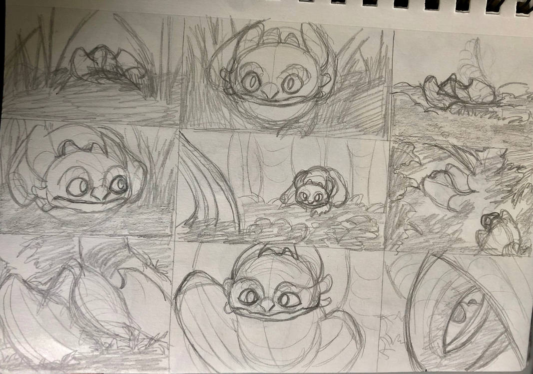 Storyboard practice Httyd 3 part 1 by 4ler on DeviantArt