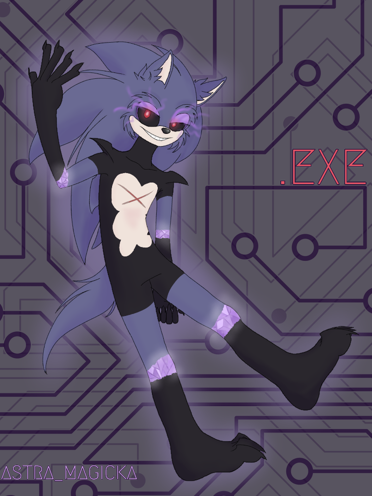 Sonic.EXE (SirJCThehyena's Vision) by stephenthehunter on DeviantArt