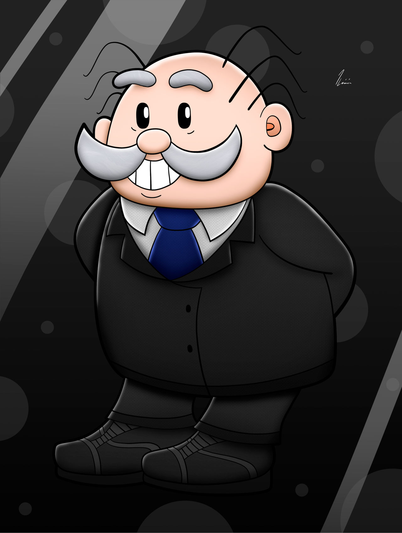 Monochrome Collection - Fancy Dr Simi by JPGH-Animations on DeviantArt