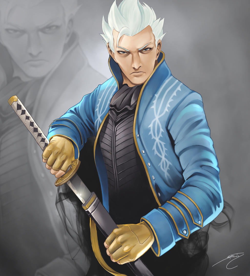 Vergil devil may cry 3 by gothicmalam91 on DeviantArt