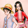 Luffy X Boa