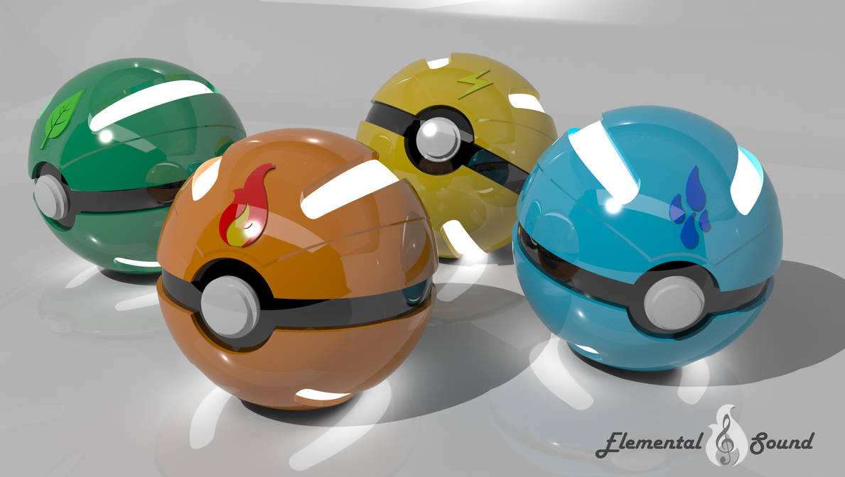 Custom Pokeballs 2.0 by ElementalSound on DeviantArt