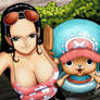 Nico Robin and Chopper