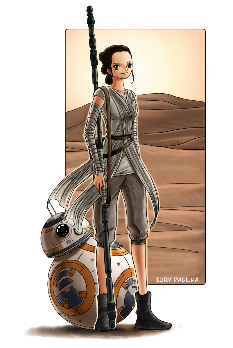 Rey and BB8