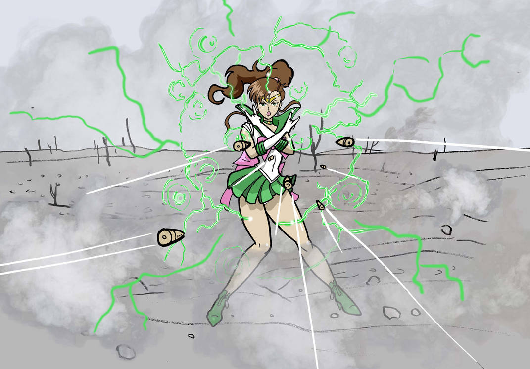 Sailor Jupiter in No Man's Land by Inspector97