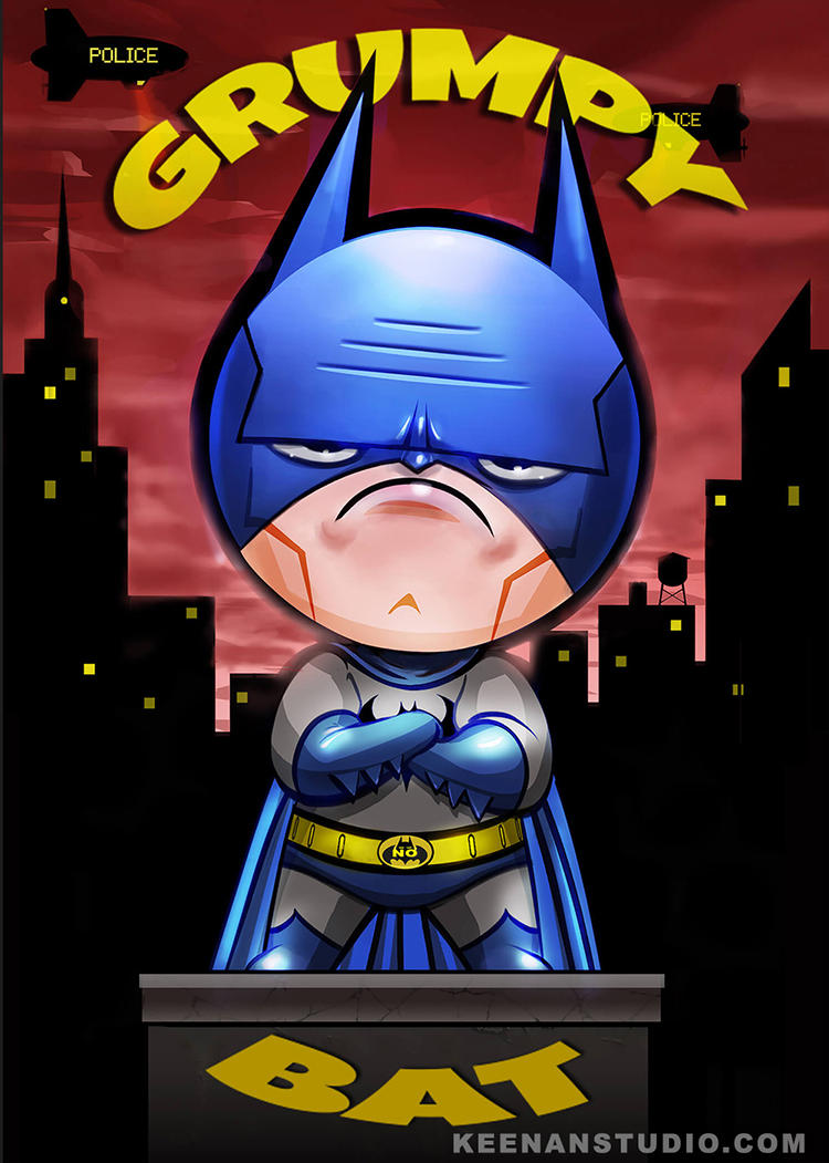 Grumpybat by keenanstudio on DeviantArt