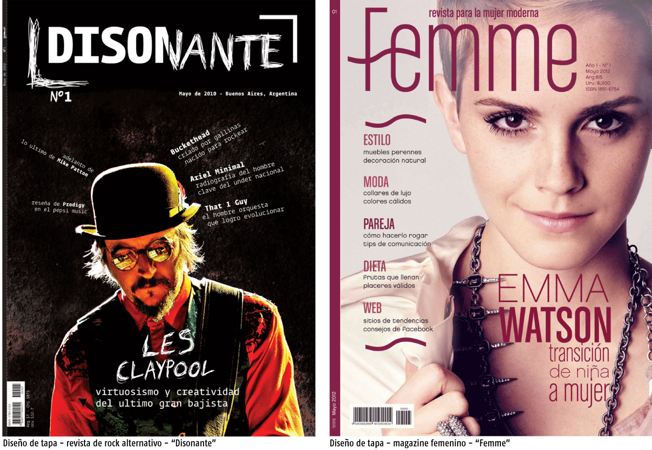 Portadas de revistas tematicas by Cervellon-DG on DeviantArt