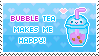 Stamp: Bubble Tea Love by TheSaltyMonster
