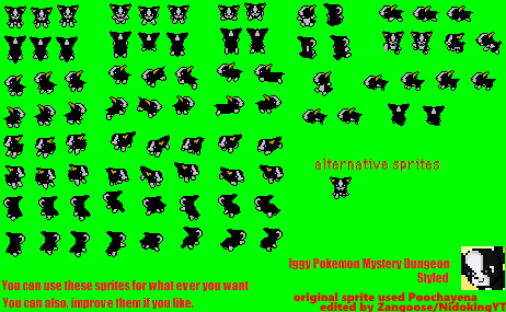Iggy PMD Sprite Sheet by BlastoiseNetwork on DeviantArt