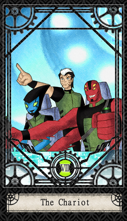 Ben 10 Tarot- 7. The Chariot