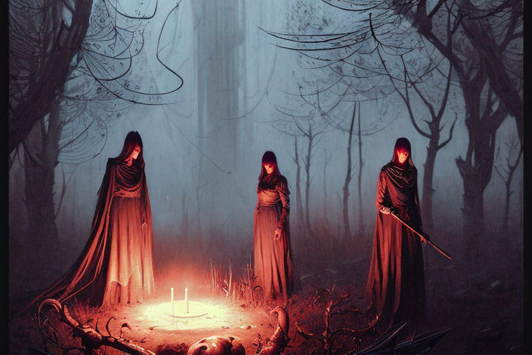 Hallowed Ritual by DahliaMorningstar29 on DeviantArt