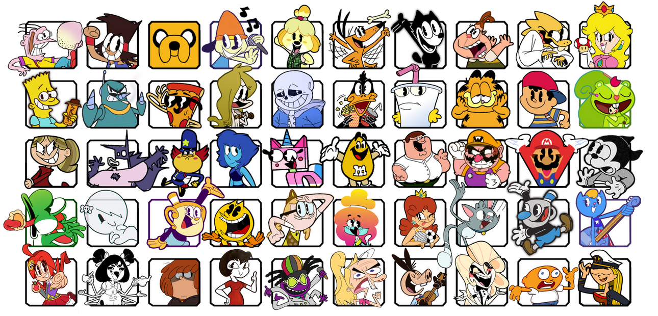 Characters Chartoons 50 Best Cartoon Characters